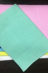 Е10 Полотенце вафельное (Зеленое) - Престиж-текстиль