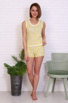 Б1 Пижама (зайки на желтом) - Престиж-текстиль