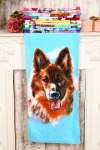 Е9П Полотенце махровое (Фото собаки) - Престиж-текстиль