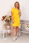 Д525 Платье Новелла (желтое) - Престиж-текстиль