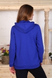 Г21 Куртка (толстовка) удлиненная (Синий) (Фото 3)