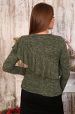 В299 Пуловер Пенелопа (Зеленая) (Фото 3)