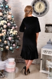 Д513 Платье Ида (Черное) (Фото 4)