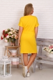 Д525 Платье Новелла (желтое) (Фото 3)