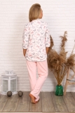 Б13 Пижама футер (розовая) (Фото 9)