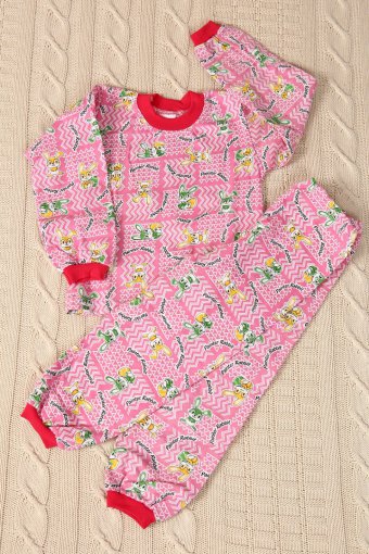 Н2 Пижама детская (Розовая) - Престиж-текстиль
